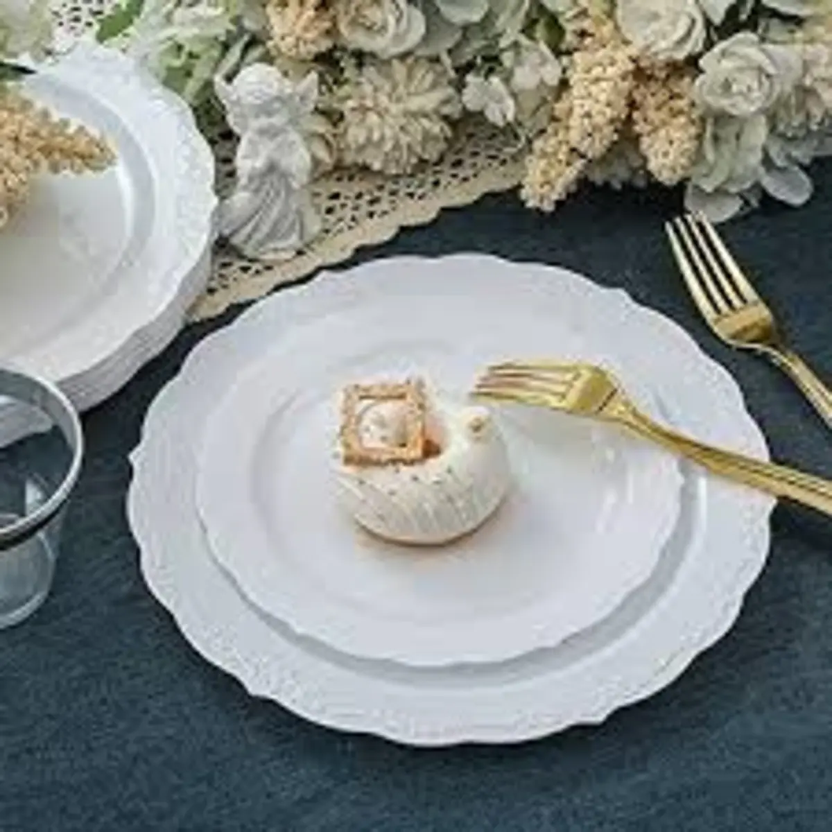 Assiette de Dîner en Porcelaine
